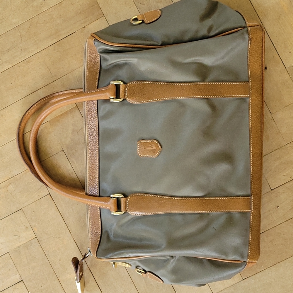 Vintage Mark Cross grey bag